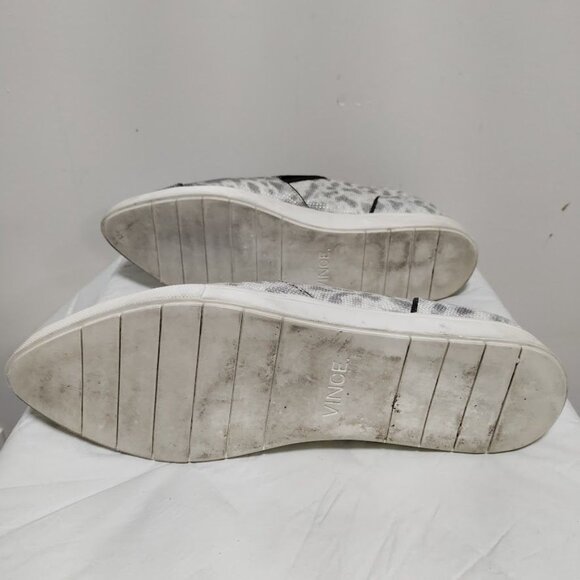 VINCE 'paeyre' Pointy Toe Slip-on Textured Leather Sneaker 8 - Picture 9 of 10